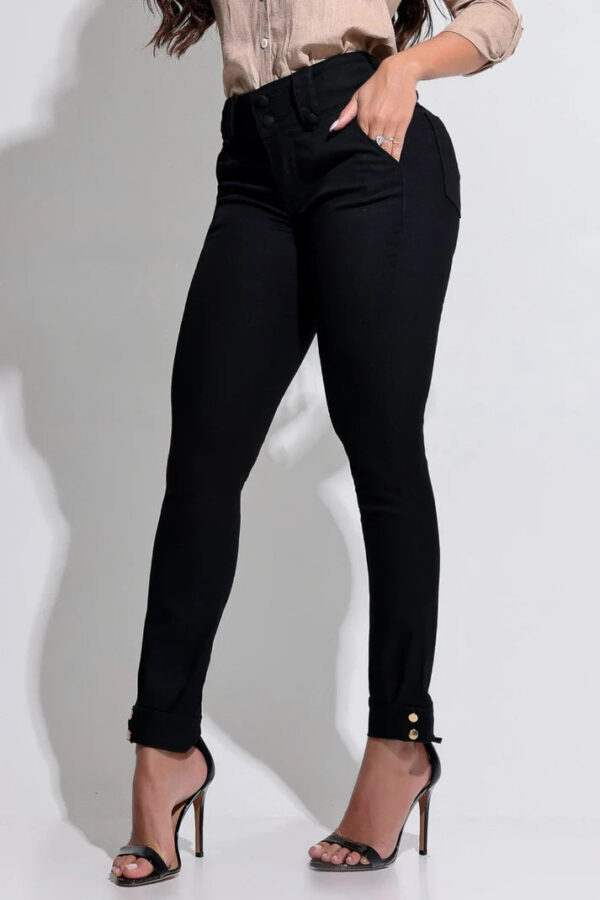 Compre 1 e Leve 2 Calça Jeans Modeladora + Bolsa Trançada Sarah - Imagem 5