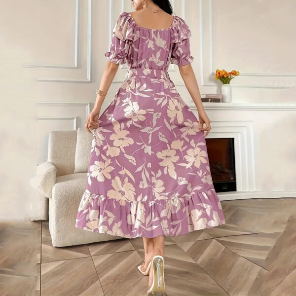 Vestido Estampa Floral e Laço Taynah - Imagem 2