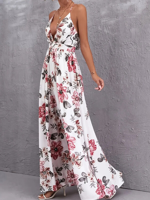 Vestido Estampa Floral Costa Nua Luiza - Imagem 4