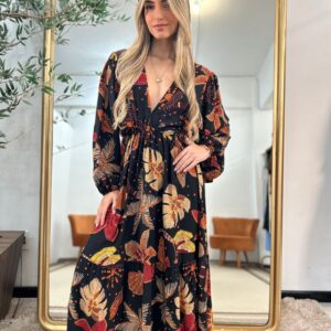 Vestido Andreia Manga Longa Linha GOLDN [EDIÇÃO LIMITADA]